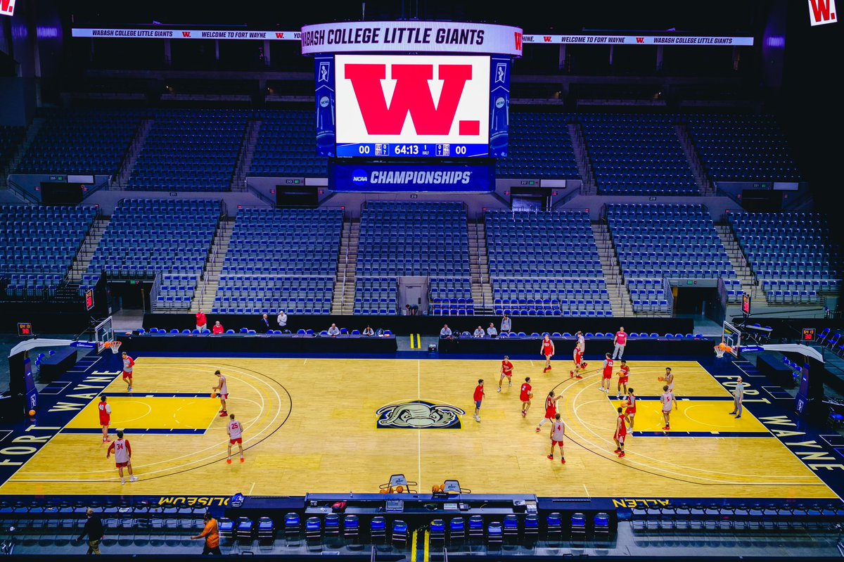 WabashCollege's tweet image. IT’S GAME DAY!! Let’s go Little Giants!! 🔴⚪️ #finalfour #WAF #Unrivaled #NCACPRIDE #NCAADIII @WabashBBall @wabashathletics