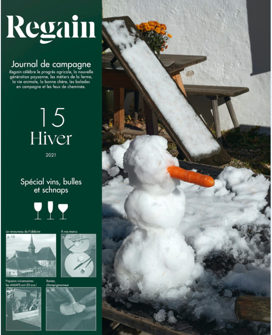 [PRESSE]

<a href="/Regain_Magazine/">Regain Magazine</a> a été élu nouvel éditeur de l'année 2021 lors des trophées de l'innovation by #presseaufutur