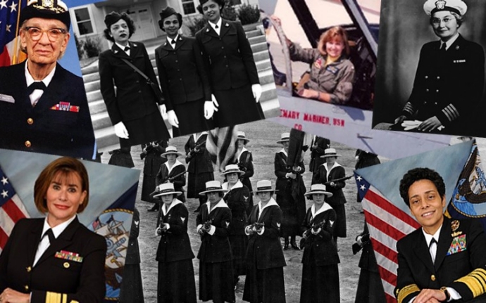 Women in the @USNavy 

Today, women serve in every rank from seaman to admiral and in every job from naval aviator to deep-sea diver. Learn more about the incredible women of the Navy: bit.ly/363lWGe.

#NMDF #NHHC #USNavy #WomenInTheNavy #WomensHistoryMonth