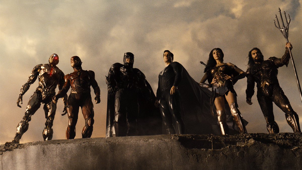 HBOMax_Nordic's tweet photo. One year ago today, Zack Snyder's Justice League arrived on our screens! Looking back, what's the most memorable #SnyderCut moment for you? 🖤 https://t.co/X08NWZtfEe