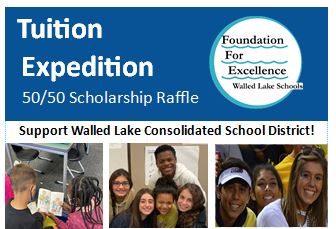 COUNTING DOWN!  Tix sales close noon, Sat., Mar 19! Purch Tuition Expedition 50/50 Scholarship Raffle tix tinyurl.com/2ydzktms today! Don't miss chance to win BIG &amp; support <a href="/WalledLkSchools/">Walled Lake Schools</a>! Grand Prize drawing Mon., Mar 21. For raffle details visit  tinyurl.com/p383j44e