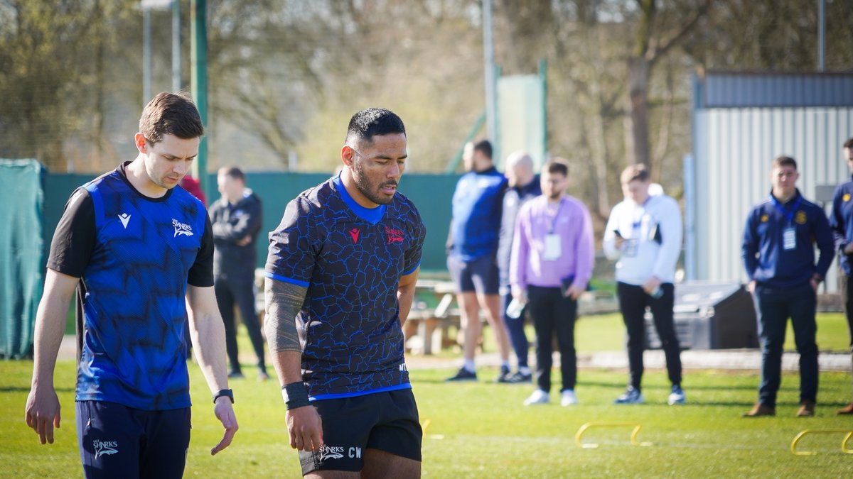 Minion_Kev1's tweet photo. Big days learning @SaleSharksRugby today. 
Opening the doors to share some of the processes we go through with the players. 
Small insights into what goes on behind the scenes across the disciplines.
Focus being - The Game is the End Point https://t.co/h68DhCaATd