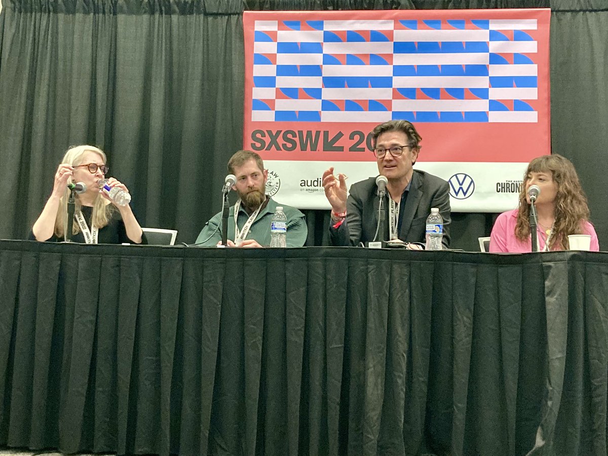 PANDORA_Corp's tweet image. “The carbon footprint of a lab-created diamond ring is about the same as a quart of milk”—@madstwomey during today’s panel @sxsw #SXSW