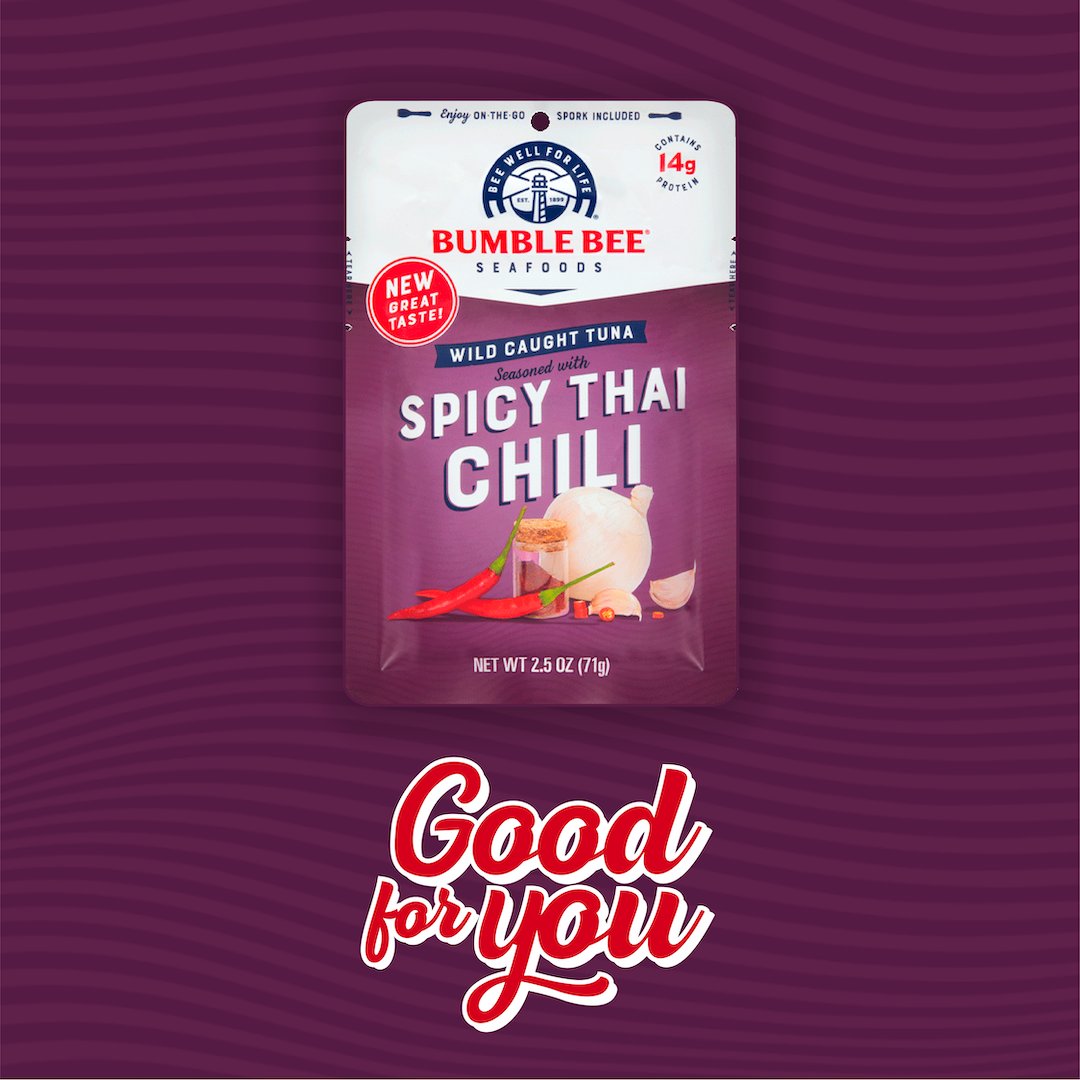 Rachel can spot the next fashion trend from a mile away. Bumble Bee Tuna can transform any meal from drab to fab with 16g of protein. What's your #micropower? Let us know for a chance to be featured on our page! Find our Spicy Thai Chili Lettuce here: bumblebee.com/recipes/spicy-…