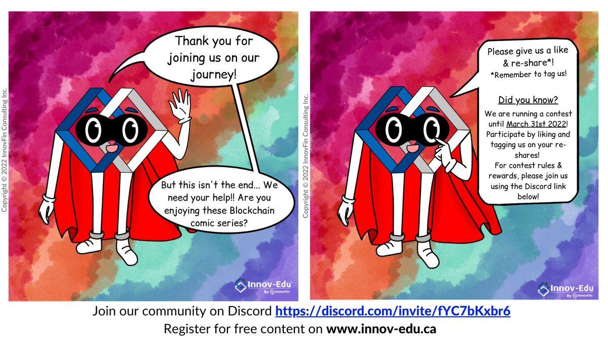 InnovfinI's tweet photo. π PARTICIPATE IN OUR INSHON NFT CONTEST π
Join our #Discord to gain access to #contest rules to #WIN your very own Inshon NFT!!
Discord invite π https://t.co/quBB2yBNov
Register for #free on https://t.co/HEtfy5lSFg
#blockchaincomics #comic
@TheInnovFin @ptbochamber https://t.co/mhMHZAt3jJ