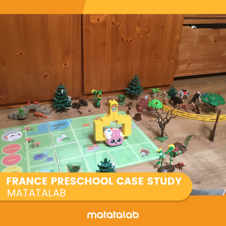 🙌 Learning the basic concept of coding with Tale-Bot Pro in France! The pre-school students worked together with great concentration, as they developed problem-solving, counting skills. 

#TangibleLearn #STEM
