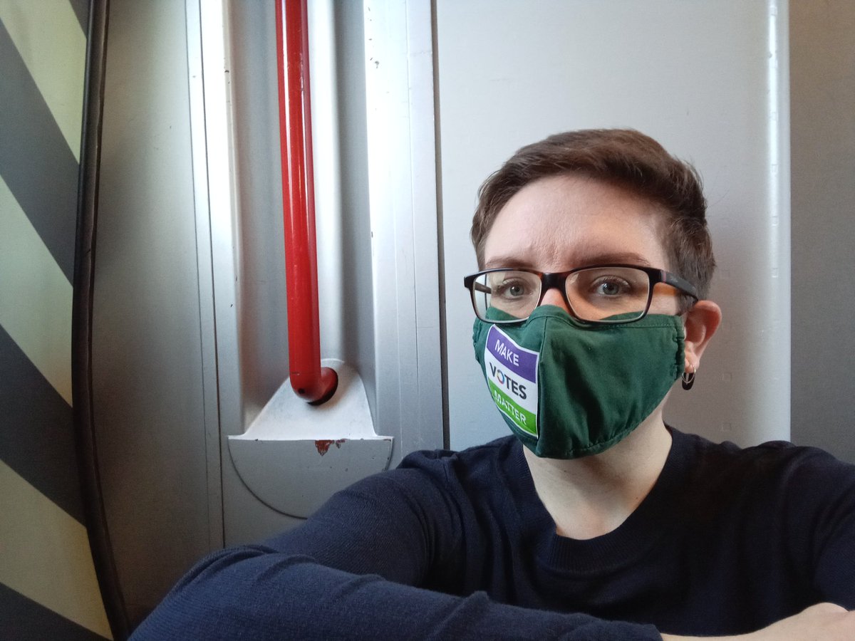 Newcastle here I come!

I'm heading North for a few days off, then a tour of local Green Parties in the North East and North West, meeting <a href="/TheGreenParty/">The Green Party</a> councillors and candidates.

Not the most auspicious start sitting on the floor of a packed train, mind. #BringBackBritishRail