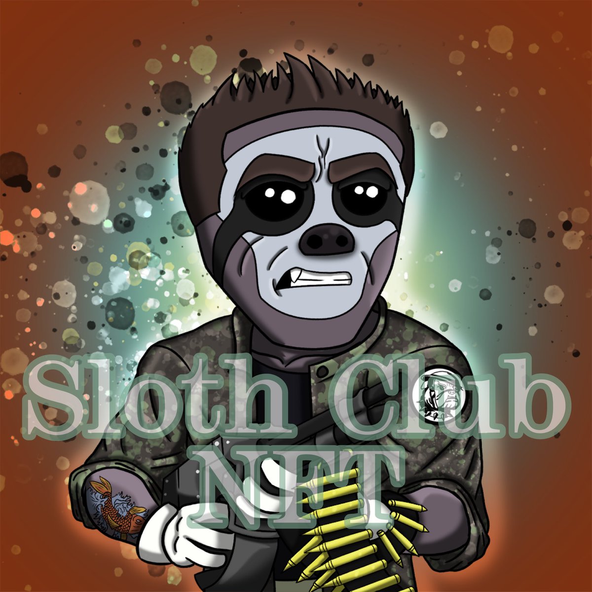 TheSlothClubNFT's tweet photo. CUSTOM REVEAL TIME!
This custom sloth belongs to none other than @Diablo5952 himself and showcases his military background!
Amazing work from @zimmetrydesigns designs as per usual!
#TheSlothClub #NFT #NFTCommunity
#LowGasFees #SaveSloths #SaveTheSloths #NFTCollectors https://t.co/9fsJIXUQ9Z