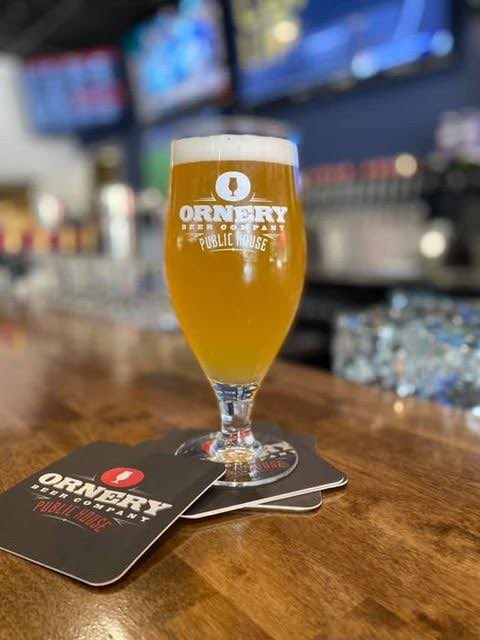 OrneryBeer's tweet photo. 💥New Beer Alert!  Tapping TODAY💥

Witbier / Wheat Beer-Unfiltered wheat ale with coriander &amp; orange peel additions. Cloudy with fruity aromas &amp; flavors with a slight tartness from the orange peel.

☀️Perfect weather today to head to Ornery and grab a pint! 🍺

#ornerybeer https://t.co/KzuGqxm6zf