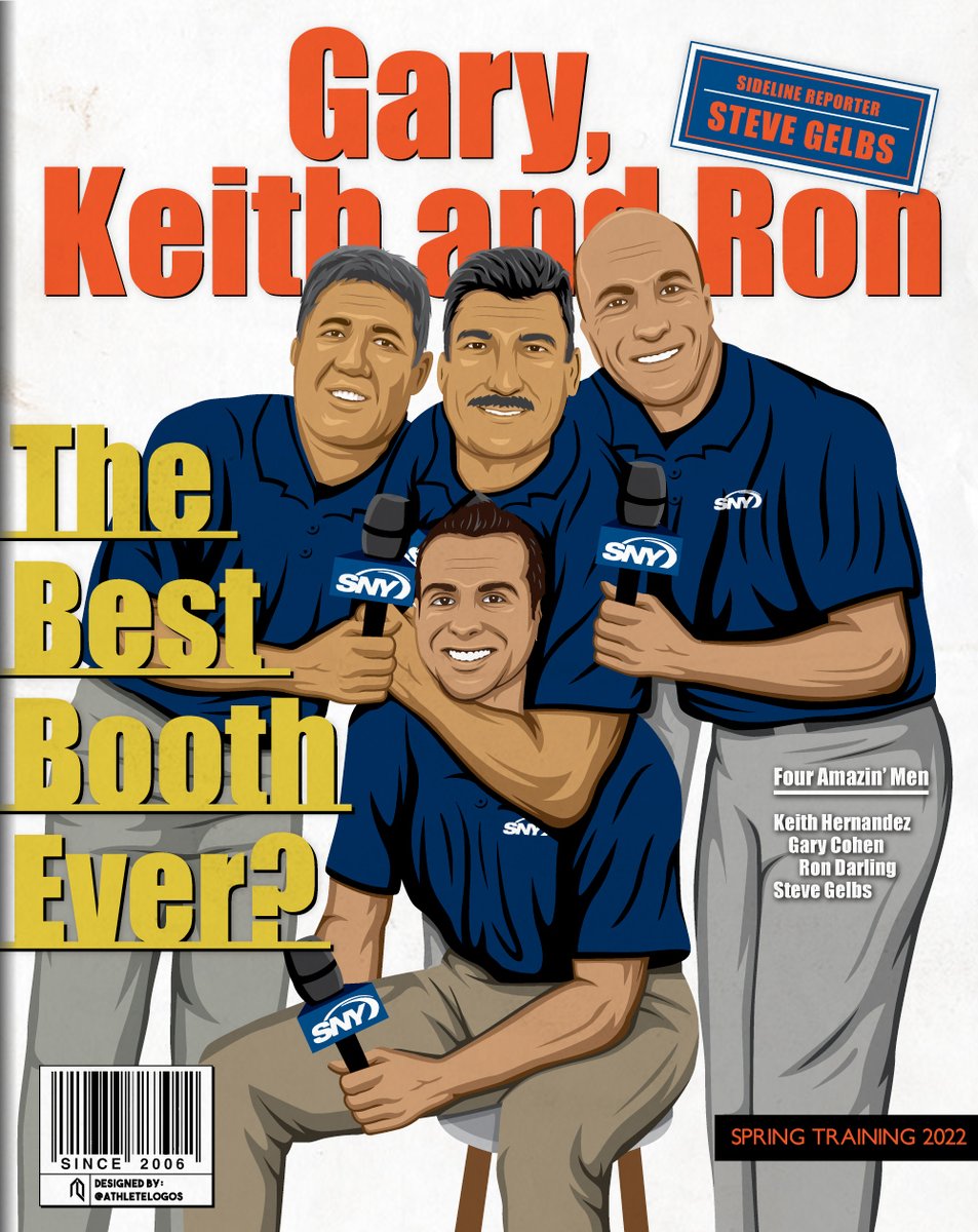 athletelogos's tweet photo. Can't wait to see the boys on Sunday. #LGM @SNYtv @SteveGelbs @keithhernandez https://t.co/ucsCIf5Lm9