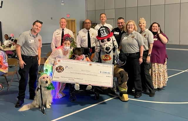 charlottefire's tweet photo. Congratulations to @CharMeckSchools @CMSMetroSchool for placing 2nd in the #NFPA #LearntheSoundsofFireSafety #FireSafetyChallenge! They won $1200 thanks to our Sponsors! https://t.co/o3boHvCZg7