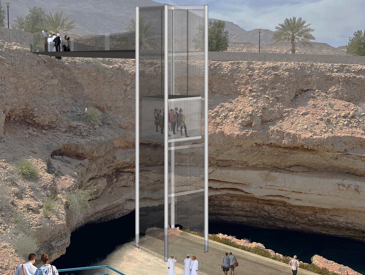 oman_urban's tweet photo. الوجه الاخر لهوية نجم :

مقترحنا هو ان نخلق وجها اخر لهوية نجم، حيث ستحظى هذه المنطقة من خلال هذا المقترح على العديد من المرفقات التي من شأنها تعزيز السياحة وتحسين التجربة للزوار. حيث اننا قمنا باقتراح مصعد لمن يواجهون صعوبة في الحركة. https://t.co/7fDfmXQL1F