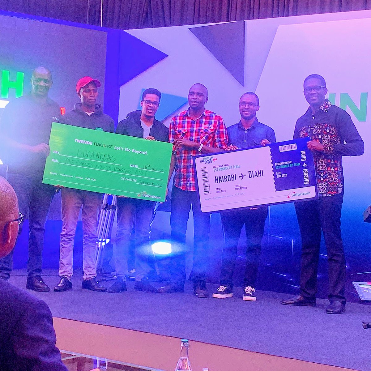 CA_DGOfficial's tweet photo. Earlier in the day I attended the @SafaricomPLC Fintech Innovation Week. It was exciting witnessing impressive ICT innovations that seek to solve our everyday challenges. @CA_Kenya @PeterNdegwa_  @MoICTKenya https://t.co/PmbSO21lqG