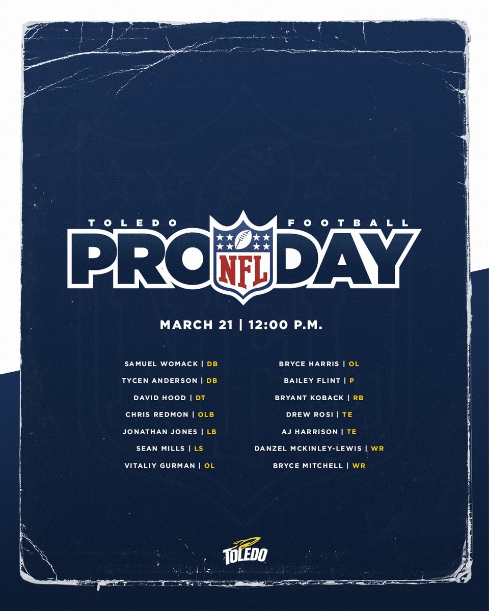Pro Day quickly approaching 👀

Looking to add some more #RocketsInTheNFL 🚀