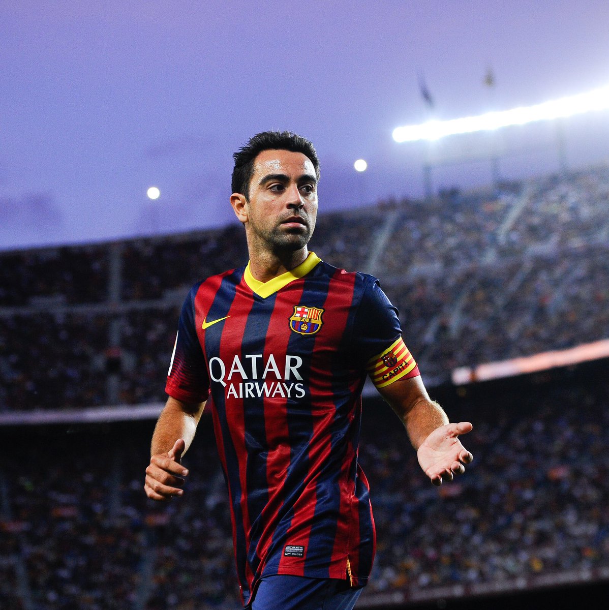Footballtweet's tweet photo. Xavi: “In England, if you do a couple of things right and play a few good games, people talk about you being a legend. The media overreacts a lot and overrates a lot of the players.” https://t.co/CXlKGGFkBL
