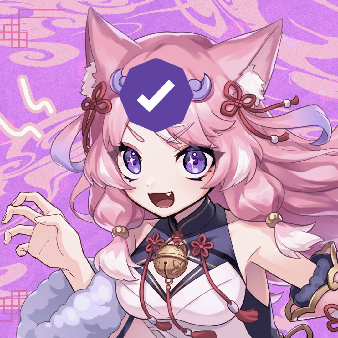 YujiVT's tweet image. something kind of cool happened last night—twitch partner! 💖

thanks for the support, whether it’s been my vtuber or fleshtuber streams! 👹