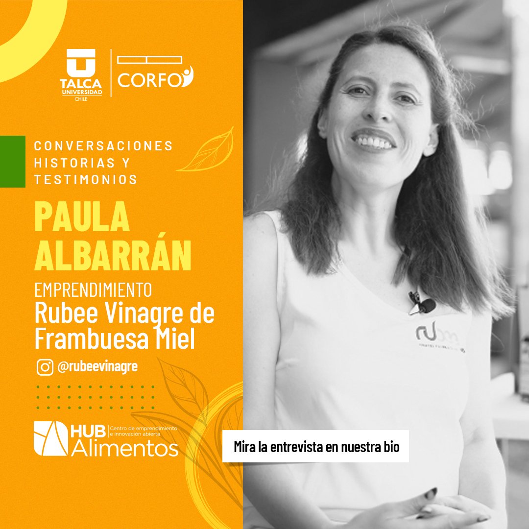 👀 #ValeLaPenaVerlo | Entrevistas completas de emprendedores/as nuestra gestión e innovación del Hub Alimentos desde el 2019 hasta el 2022 linktr.ee/HubAlimentos