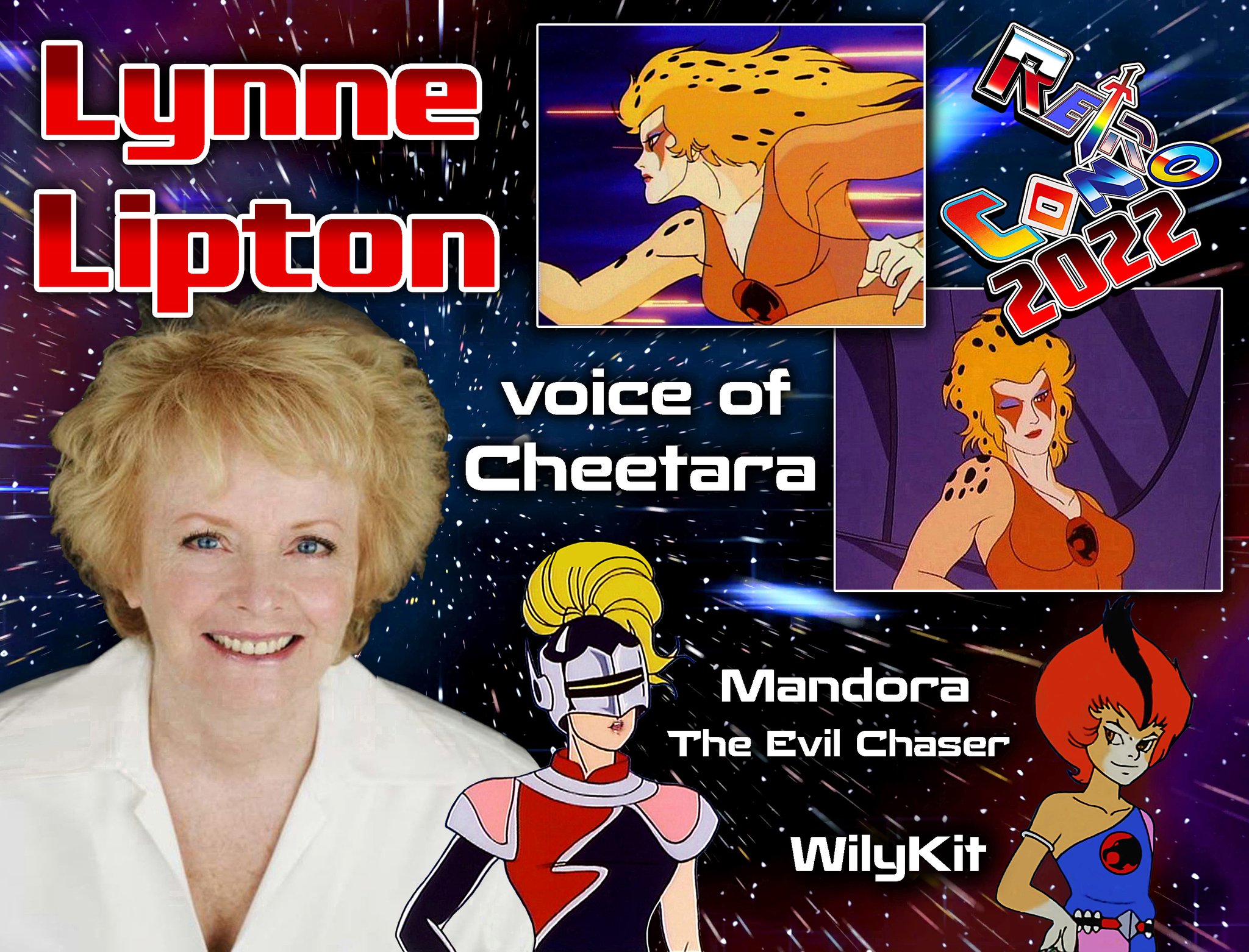 Thundercats - 4K Cheetara Autograph Lynne Lipton
