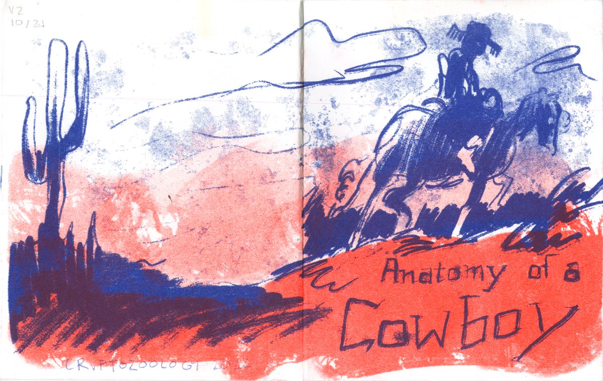 「cowboy zine! av@ilable now! 」|courtney :D (coms open!)のイラスト