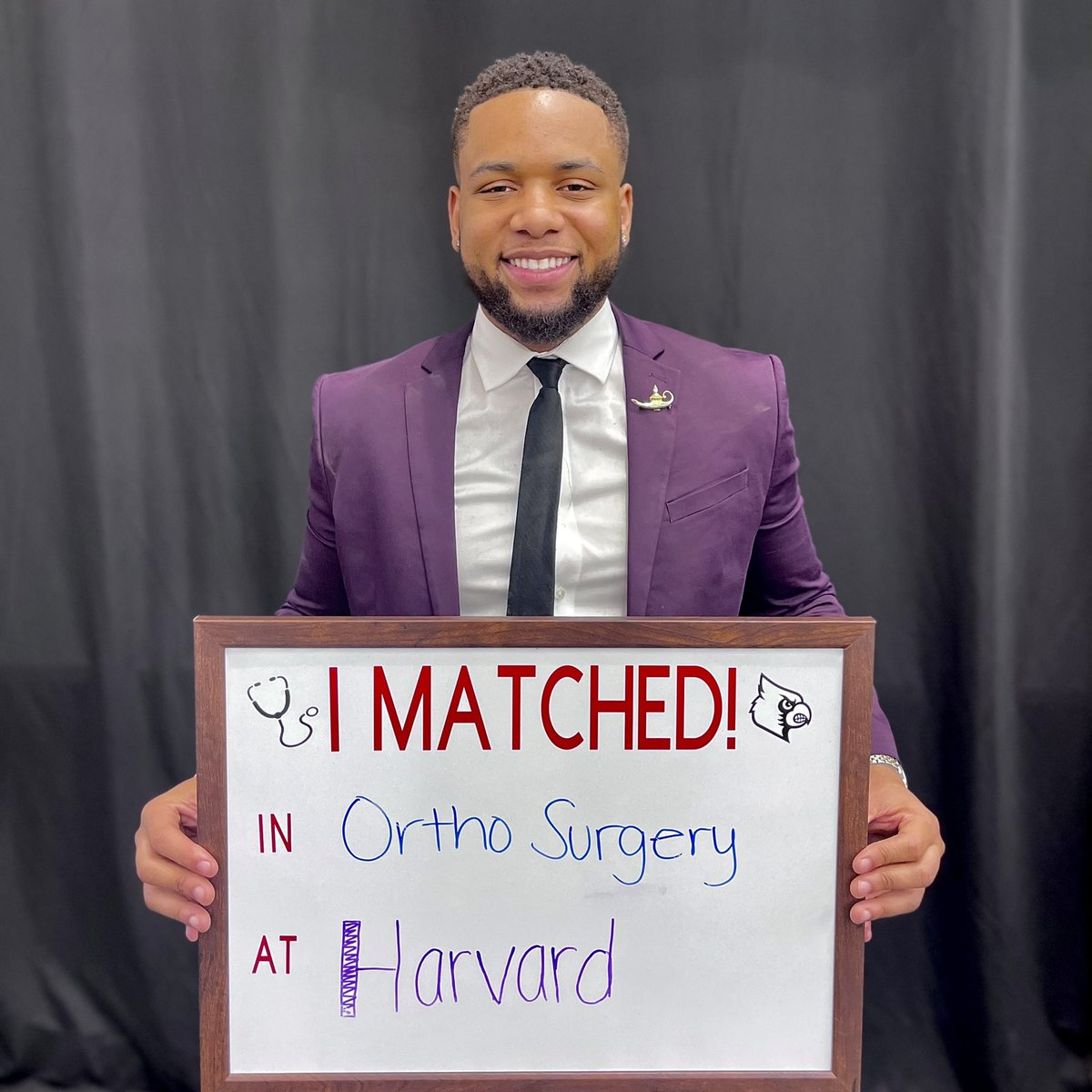I matched at Harvard, my #1 choice for Orthopaedic Surgery residency! 

Boston, I’ll see you soon! @harvardortho 

#MatchDay2022 #orthotwitter #orthotwitter