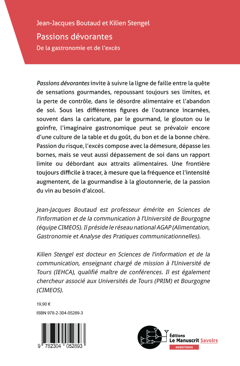 KilienStengel's tweet photo. Ravi de voir paraitre ce nouvel opus sur la #passion #alimentaire , les #excès et la (dé)mesure de la #gastronomie comme de la #consommation , coécrit avec @JJBOUTAUD, au sujet si #délicat, #fragile, #instable, #inconstant, #impulsif... https://t.co/EHG9zjqYIt