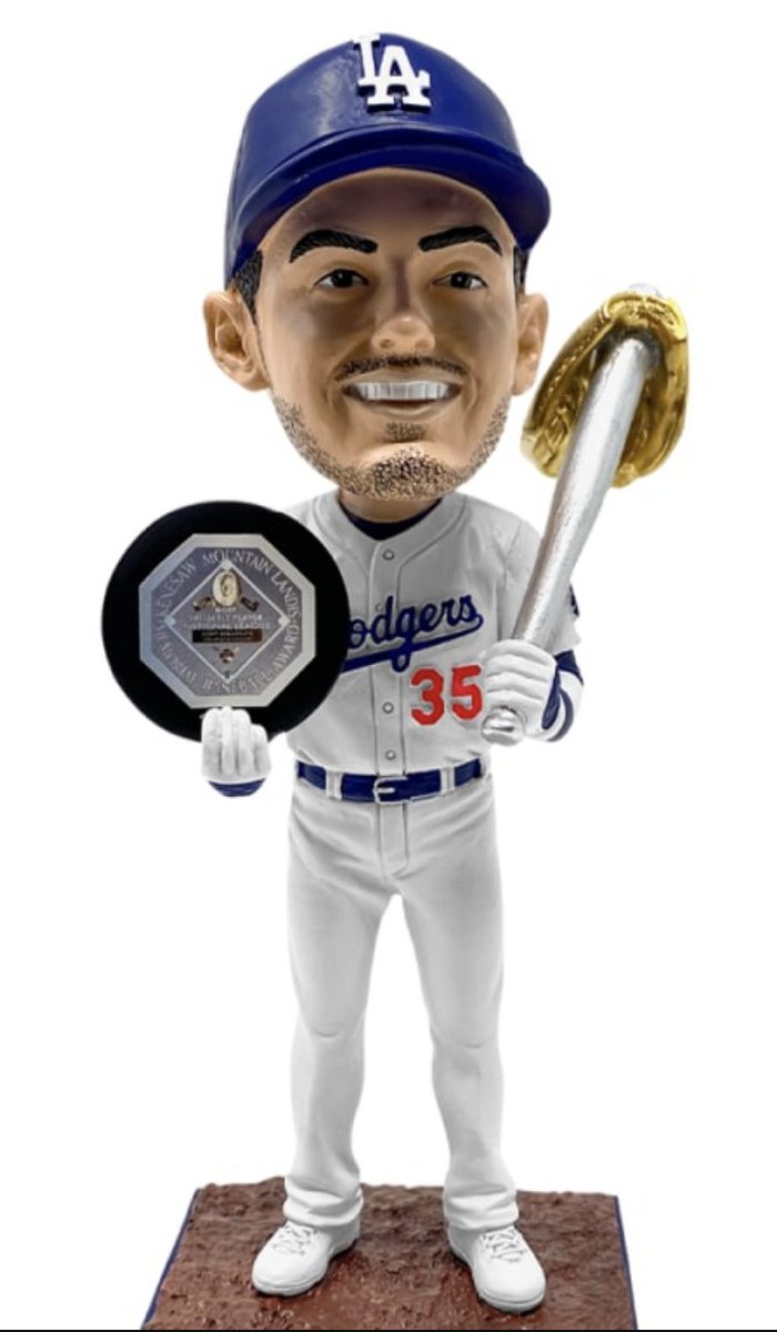 LockedOnDodgers's tweet photo. Giveaway! We passed 900 YouTube subscribers, and to celebrate, we're giving a Cody Bellinger bobblehead to one lucky person who retweets this!

Winner chosen Sunday, March 20 at 9pm PT and will be asked to show proof of YouTube subscription.

https://t.co/wu7Vleda7Y https://t.co/4hkQ15OlLl