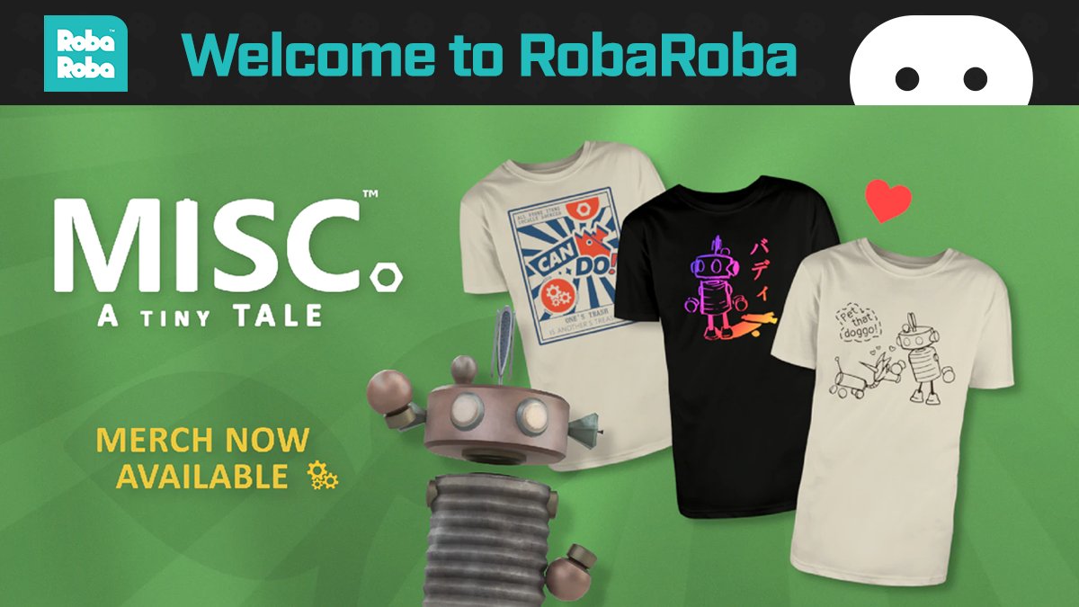 RobaRoba - Game Merch For All tweet media