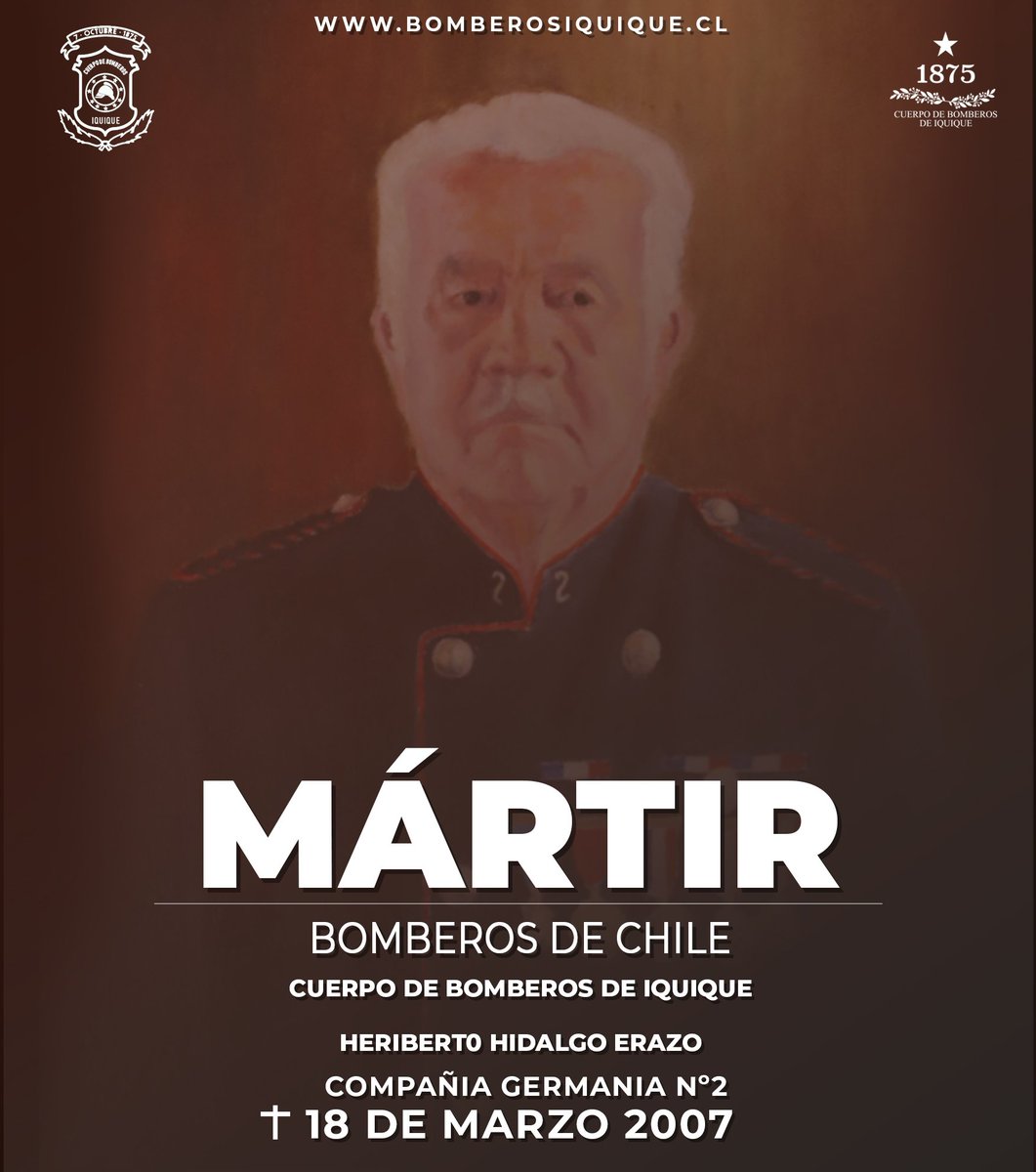 El Mártir Heriberto Hidalgo ingreso a nuestras filas el 01 de Octubre de 1955, El cual pasaría por distintos cargos de compañía y el más importante de ellos, el Cargo de Comandante.