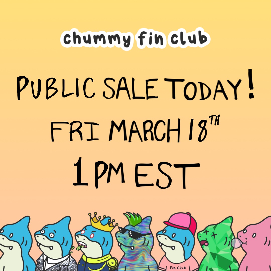 Chummy Fin Club tweet media