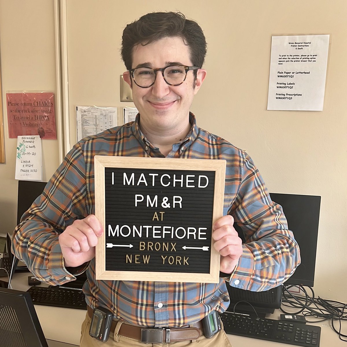 Spencer Brodsky (@spencerbrodsky) on Twitter photo Iโm beyond excited that I will get to become a physiatrist! I canโt wait to join the <a href="/MontefiorePMR/">Montefiore Rehabilitation Medicine</a> family. Thank you to all who believed in me and supported me along my journey. See you in the Bronx!
#Match2022 #MatchDay2022 #Physiatry <a href="/AAPhysiatrists/">Assoc. of Academic Physiatrists (AAP)</a> Iโm beyond excited that I will get to become a physiatrist! I canโt wait to join the <a href="/MontefiorePMR/">Montefiore Rehabilitation Medicine</a> family. Thank you to all who believed in me and supported me along my journey. See you in the Bronx!
#Match2022 #MatchDay2022 #Physiatry <a href="/AAPhysiatrists/">Assoc. of Academic Physiatrists (AAP)</a>