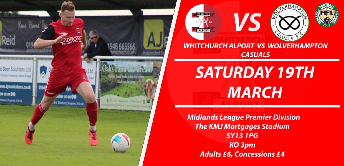 alportfc's tweet photo. ONE MORE SLEEP๐ดโช๏ธโฝ๏ธ
How many of last weeks crowd will be in attendance tomorrow for our next home game? The lads need your support in our effort to kick start our season again and get back to winning ways against @WolvesCassies #LetsPackThePark #WeAreAlport https://t.co/fUJxnoHmpB