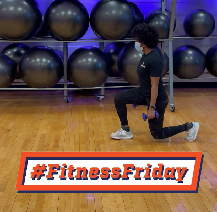 UVA_Recreation's tweet photo. Happy Friday! Laura is demonstrating some of her favorite lunge variations for #FitnessFriday! Hint you can do these outside while getting your Vit D 😉
See this Instagram post by @uva_recreation https://t.co/kGVSTkMwVW https://t.co/LRUrrOzUoh