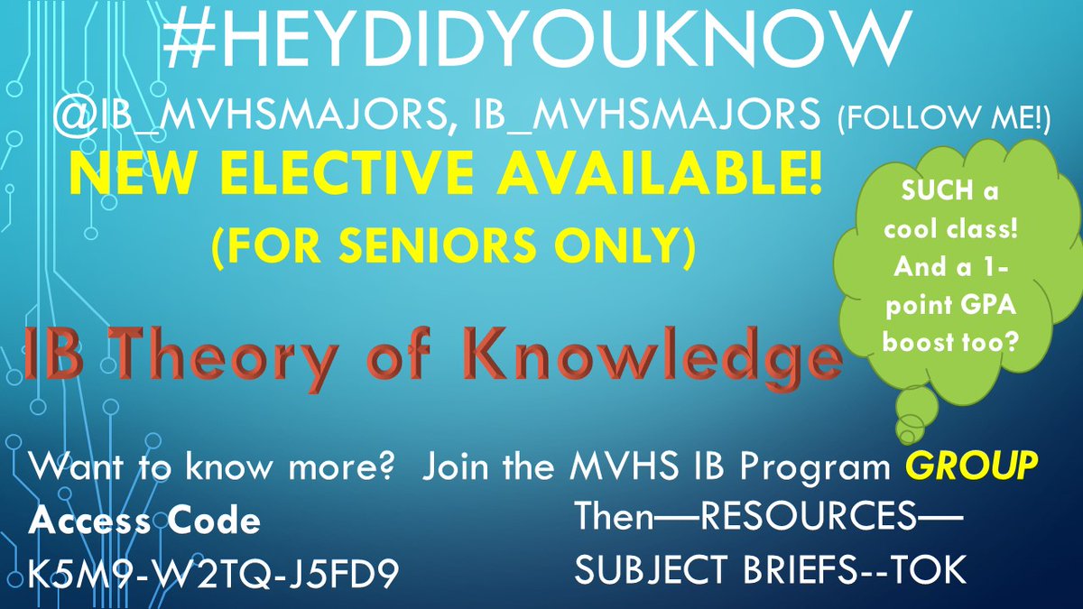 IB@MVHS_FCPS (@ib_mvhsmajors) on Twitter photo 