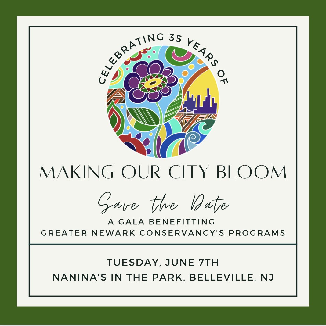 Save the date! Join us on Tuesday, June 7th to celebrate our 35th Emerald Anniversary at the Making Our City Bloom Gala! 🎉🎉