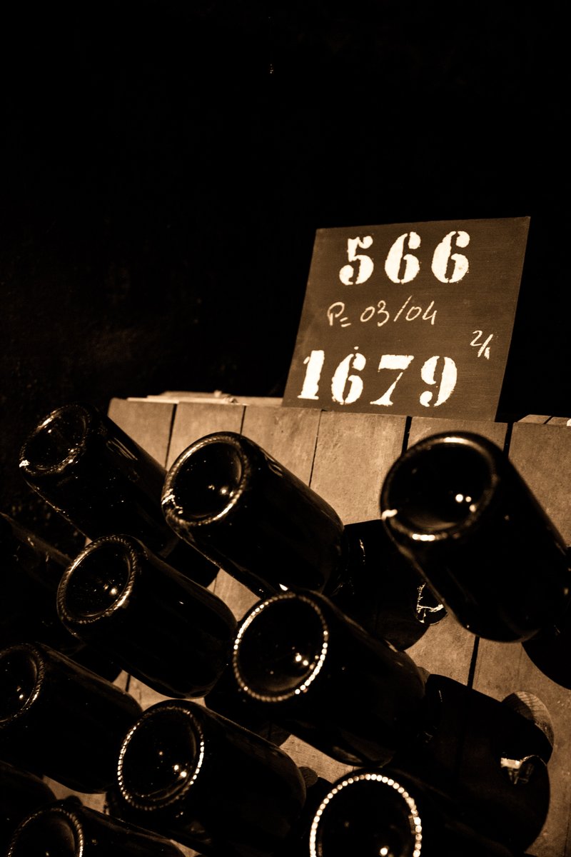 _Billecart's tweet photo. [ #Riddling ] An ancestral practice of long-standing traditions, reflecting an age-old expertise. With the utmost precision and dexterity, the riddler rotates the bottles while making them dance gracefully on their wooden racks: a true guarantee of the House's legacy.
#billecart https://t.co/cGUfyhL1FR