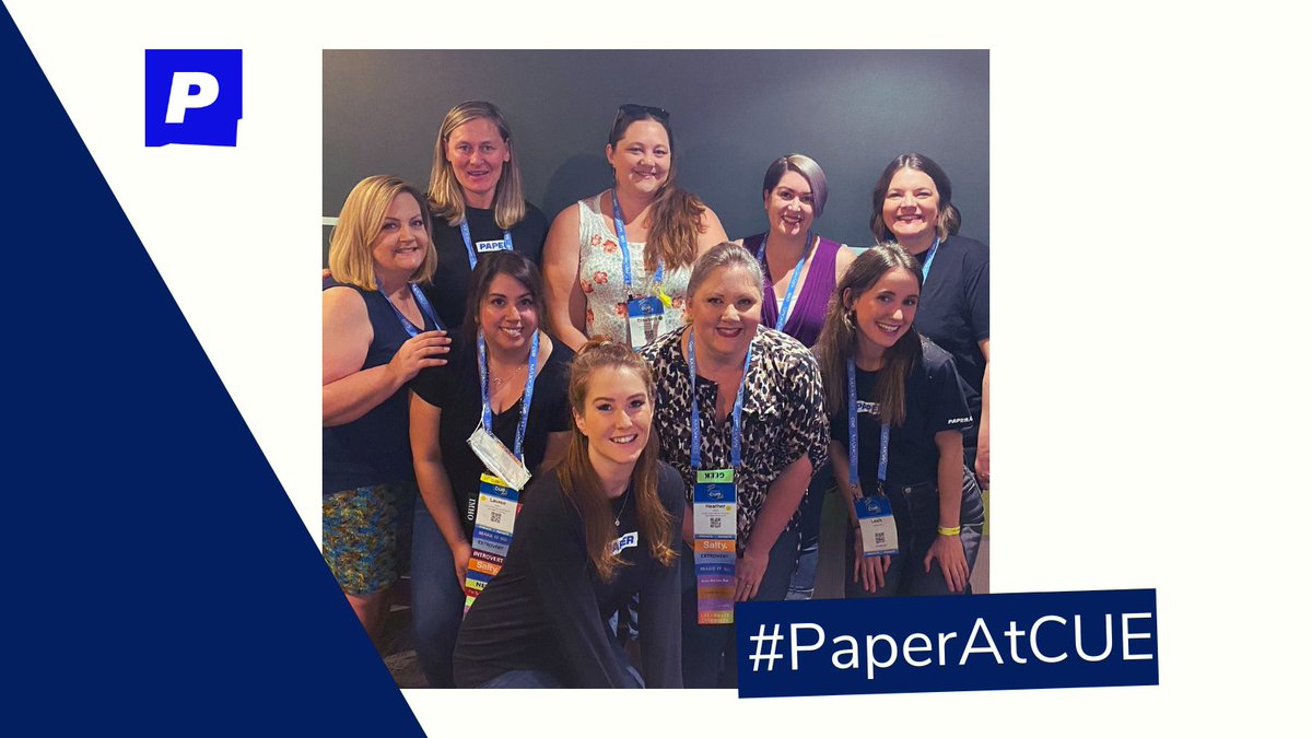 Great morning of coffee &amp; conversation to fuel up for a day at #SpringCUE with educators. <a href="/paperlearning/">Paper</a> <a href="/KVoge71/">Kimberly Voge</a> #PaperAtCUE