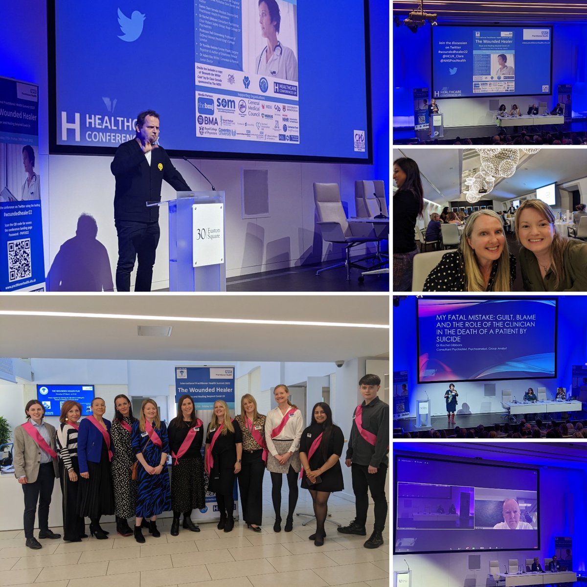 That was an incredible 2 days! I loved being a part of the #woundedhealer2022 conference @NHSPractHealth @30EustonSquare @HCUK_Clare