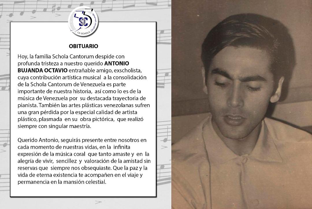 Despedimos con mucha tristeza a nuestro querido Antonio Bujanda Octavio...