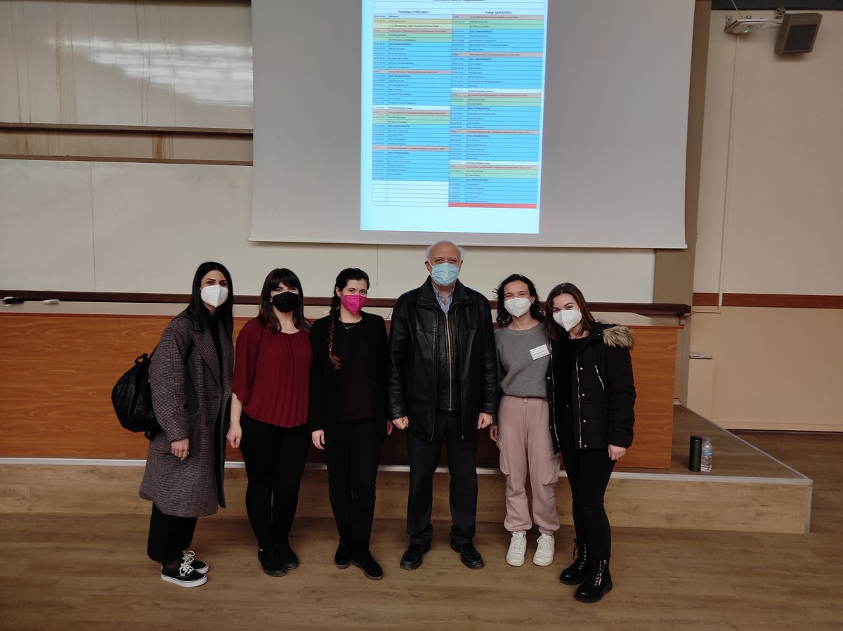 GeorgeKokotosGroup (@groupkokotos) on Twitter photo Great presentations yesterday and today! Congrats to Maria Theodopoulou <a href="/MariaTh43251841/">Maria_Theodoropoulou</a>, Olga Mountanea <a href="/OMountanea/">Olga Mountanea</a>, Christianna Mantzourani
<a href="/CMantzourani/">Christiana Mantzourani</a> and Dimitra!!!! Very proud of you!!! Great presentations yesterday and today! Congrats to Maria Theodopoulou <a href="/MariaTh43251841/">Maria_Theodoropoulou</a>, Olga Mountanea <a href="/OMountanea/">Olga Mountanea</a>, Christianna Mantzourani
<a href="/CMantzourani/">Christiana Mantzourani</a> and Dimitra!!!! Very proud of you!!!