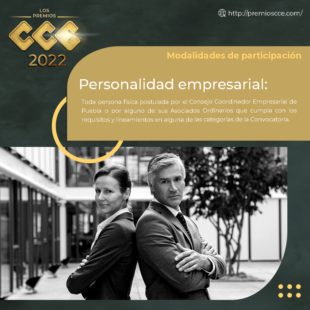 premioscce's tweet photo. Conoce la modalidad de participación para las personalidades empresariales en los Premios CCE.
.
.
.
#premioscce #lospremioscce #cce #ccepuebla #comercio #empresas #empresarios #empresarias #emprendedores #premiación #méritoempresarial #reconocimiento #premios #puebla https://t.co/fZAZpV9Ud6