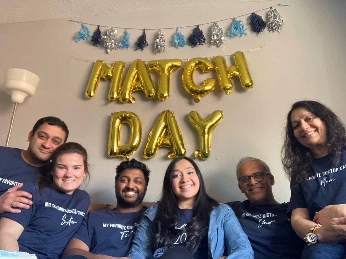 MeghnaCheruva's tweet photo. SOOOO excited to announce I matched into residency at my #1 choice @SJHFMRes 🤍🤍🤍🤍 I can’t wait! #MatchDay2022 #Match2022 #FMRevolution https://t.co/9nZdjoKbcU
