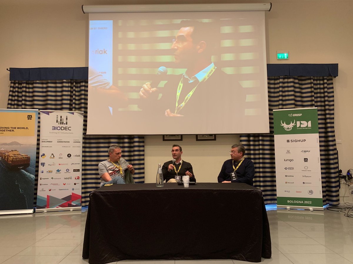 sighup_'s tweet photo. That's all folks, #IDI2022 has come to an end and we are so glad to have been part of it! 🎉
👏Special thanks to all the people who made #IncontroDevOps2022 possible
If you are curious you can find @sighup_  discovery kit for @IncontroDevOps  here
👉https://t.co/LOT8G6KIQg https://t.co/V1XXR0zpuB