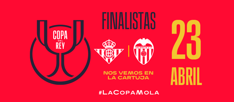 rfef's tweet photo. 🔴OFICIAL | La @rfef confirma a los finalistas que recibirán el 40% de las entradas cada uno para la final de Copa.

➡️ El @RealBetis acude a la reunión en Madrid y el @valenciacf se ausenta. 

🔗https://t.co/jC7IWoZMtc

#LaCopaMola https://t.co/ze8A2rpKhy