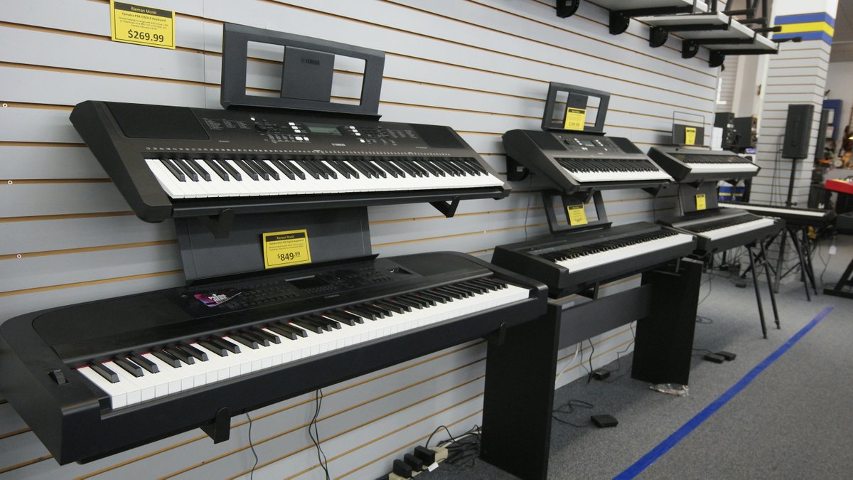 This has been a good month for keyboard instruments!  We now have 19 different digital keyboards/pianos on our showroom floor in Urbandale.  They range in price from $139 to $3699.  It's a great time to shop for keyboards!