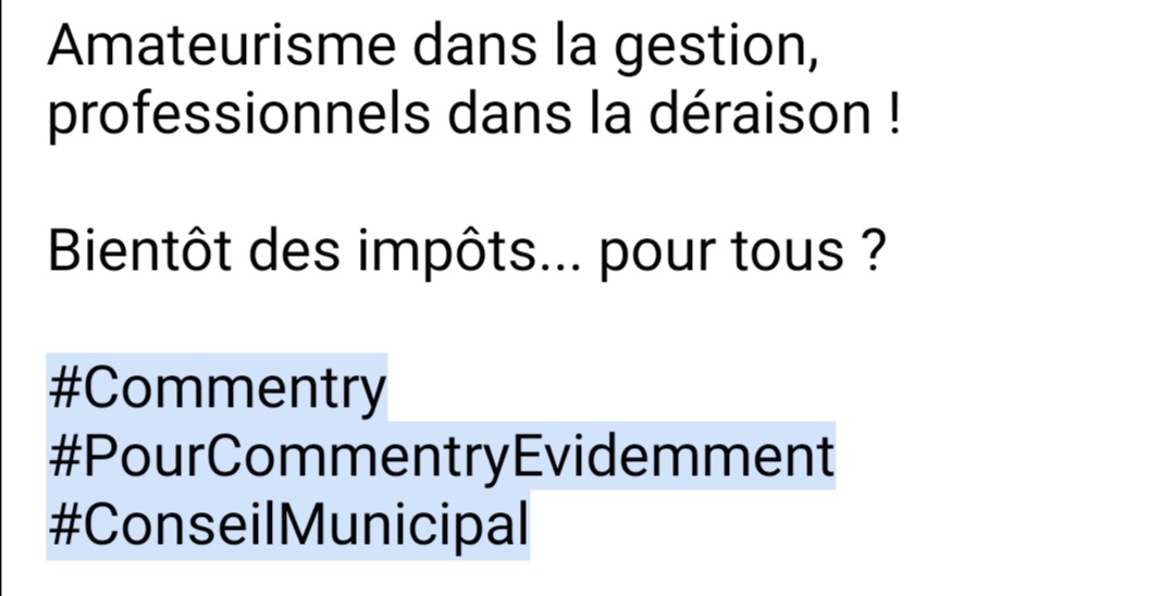 commentry2020's tweet photo. 📣 BILAN DU CONSEIL MUNICIPAL 📣

Ces prochains jours, nous publierons des mises au point sur les dossiers abordés lors du dernier #ConseilMunicipal.

👉 Aujourd'hui, la fiscalité de #Commentry.

Et une question s'impose: les impôts vont-ils augmenter à Commentry ?

⤵️ La réponse https://t.co/gt8m3Acxqx