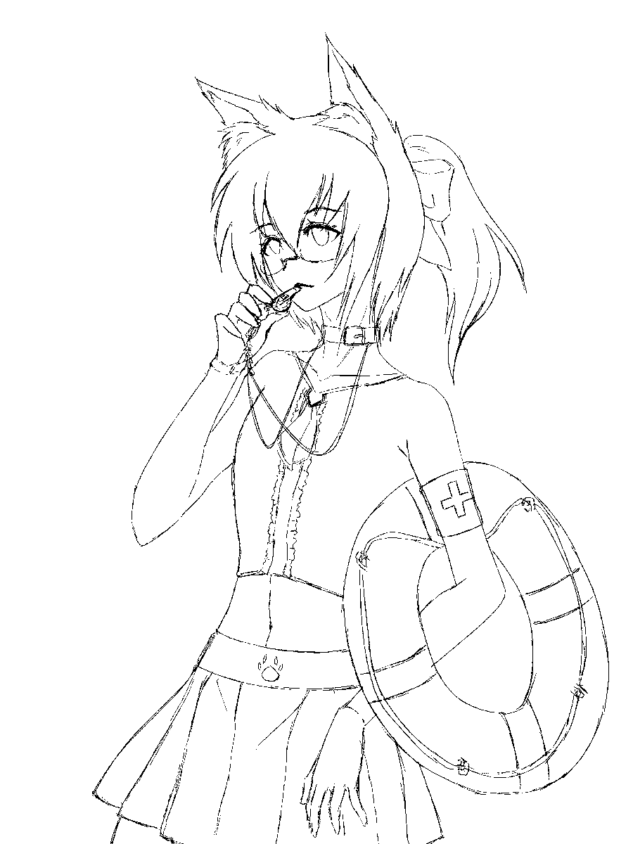 Yucon_C's tweet image. Still on the recovery from Covid19 but need some practice!

AonGreyfox&apos;s Doodle!

 #aongf #teamdysfunction