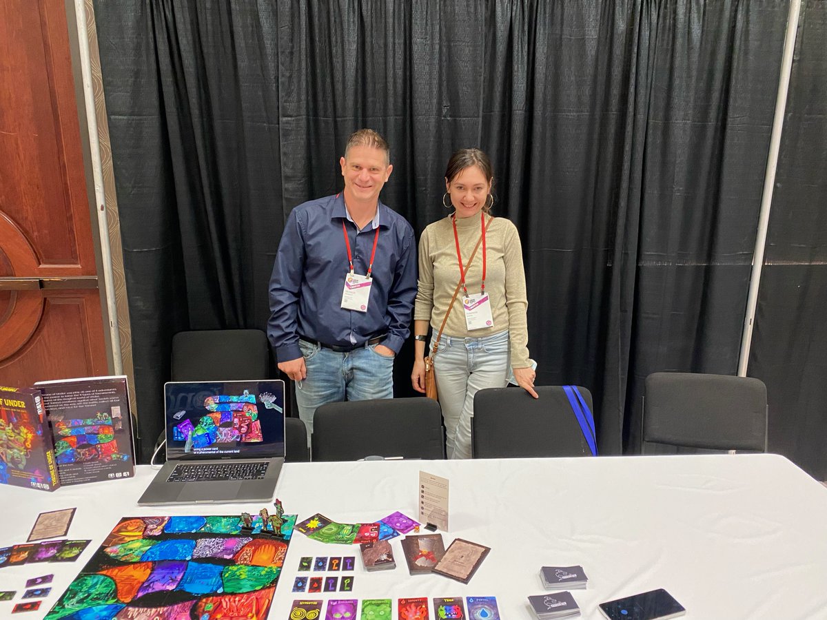 Throne of Under game booth at <a href="/TheGAMAOnline/">The Game Manufacturers Association (GAMA)</a>