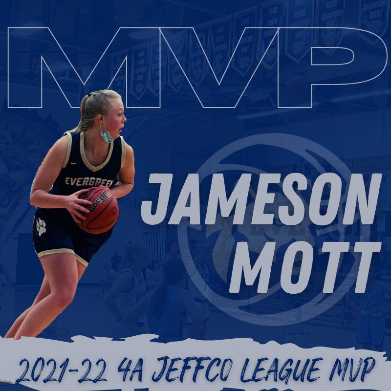 Evergreengbball's tweet photo. Congrats to the 2022 Jeffco 4A League MVP. @JamesonMott we are so proud of you 🏀 

@EHS_Cougars 
@CHSAANow 
@JeffcoAthletics https://t.co/N5vUaplFH4