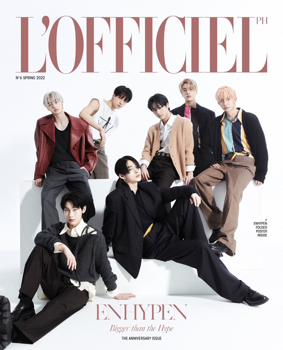 kimsnou's tweet photo. ㅤㅤ

I must be thankful because of this collaboration with L'Officiel 🎥 makes ENHYPEN to be known as the greatest newbie these days and needs to be appreciated wholly.

ㅤㅤ https://t.co/bqTTOq0bac