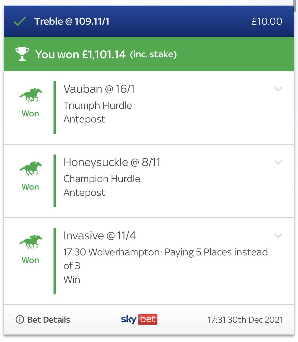 dannywoods04's tweet photo. Thankyou, Cheltenham💰 https://t.co/A0XFAIfI5d